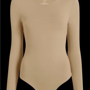 Nuuds Long Sleeve Bodysuit — Oat